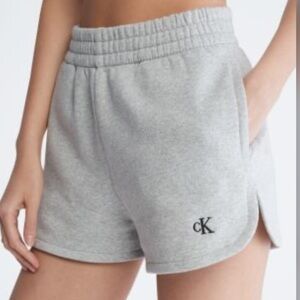 NWT Calvin Klein Archive Logo Fleece Shorts